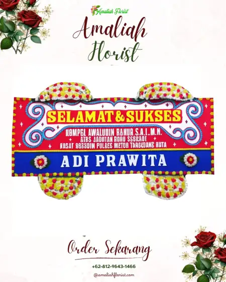Papan Bunga Ucapan Selamat Dukuhlo